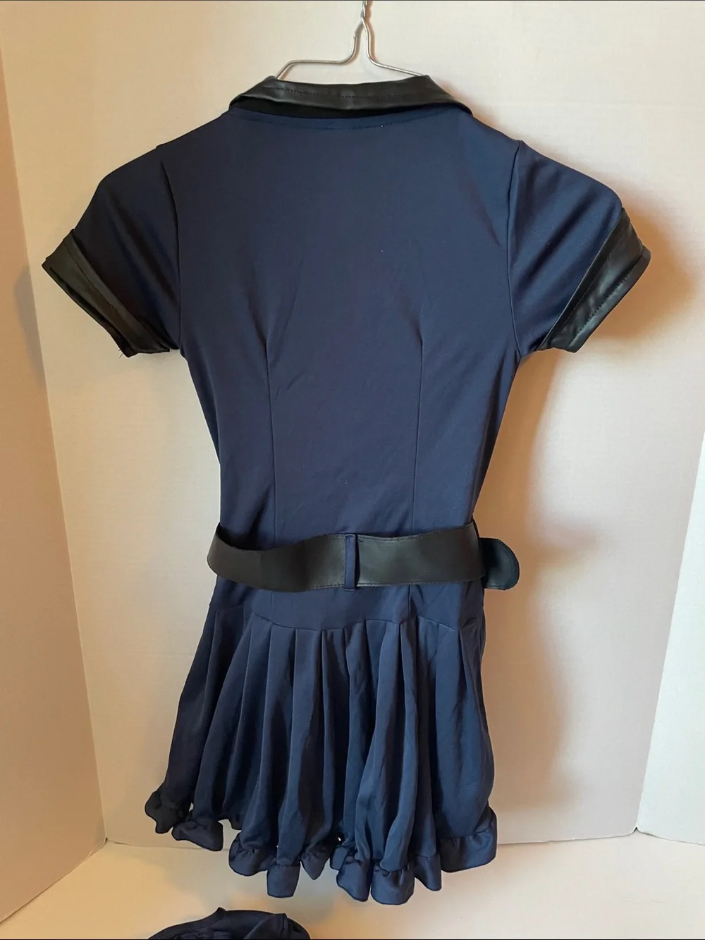 Police  Cop Officer Halloween Girls  Size Medium  Navy Costume Dress